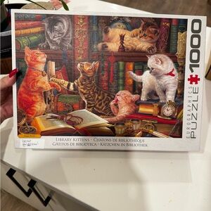 Eurographics - Library Kittens Puzzle - 1000 Pieces